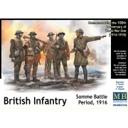 British infantry, Somme battle, 1916 - Master Box Ltd. 35146