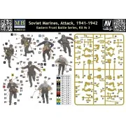 Soviet marinas Attack 1941-42 Easter Fro - Master Box Ltd. 35153