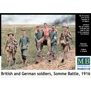 British and German soldiers, Somme Battle, 1/35 - Master Box Ltd. 3... British and German soldiers, Somme Battle, 1/35 - Master Box Ltd. 3...