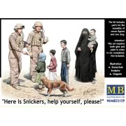 Here is Snickers help yourself, please, 1/35 - Master Box Ltd. 35159