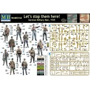 Let´s stop them here" German military me, 1/35 - Master Box Ltd. 35162