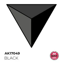 BLACK 18 ml - QUICK GEN - AK Interactive AK17049