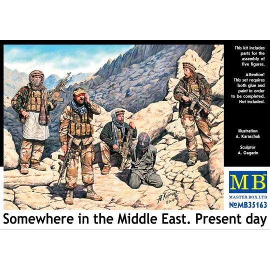 Somewhere in the Middle East.Present day, 1/35 - Master Box Ltd. 35163 Somewhere in the Middle East.Present day, 1/35 - Master Box Ltd. 35163