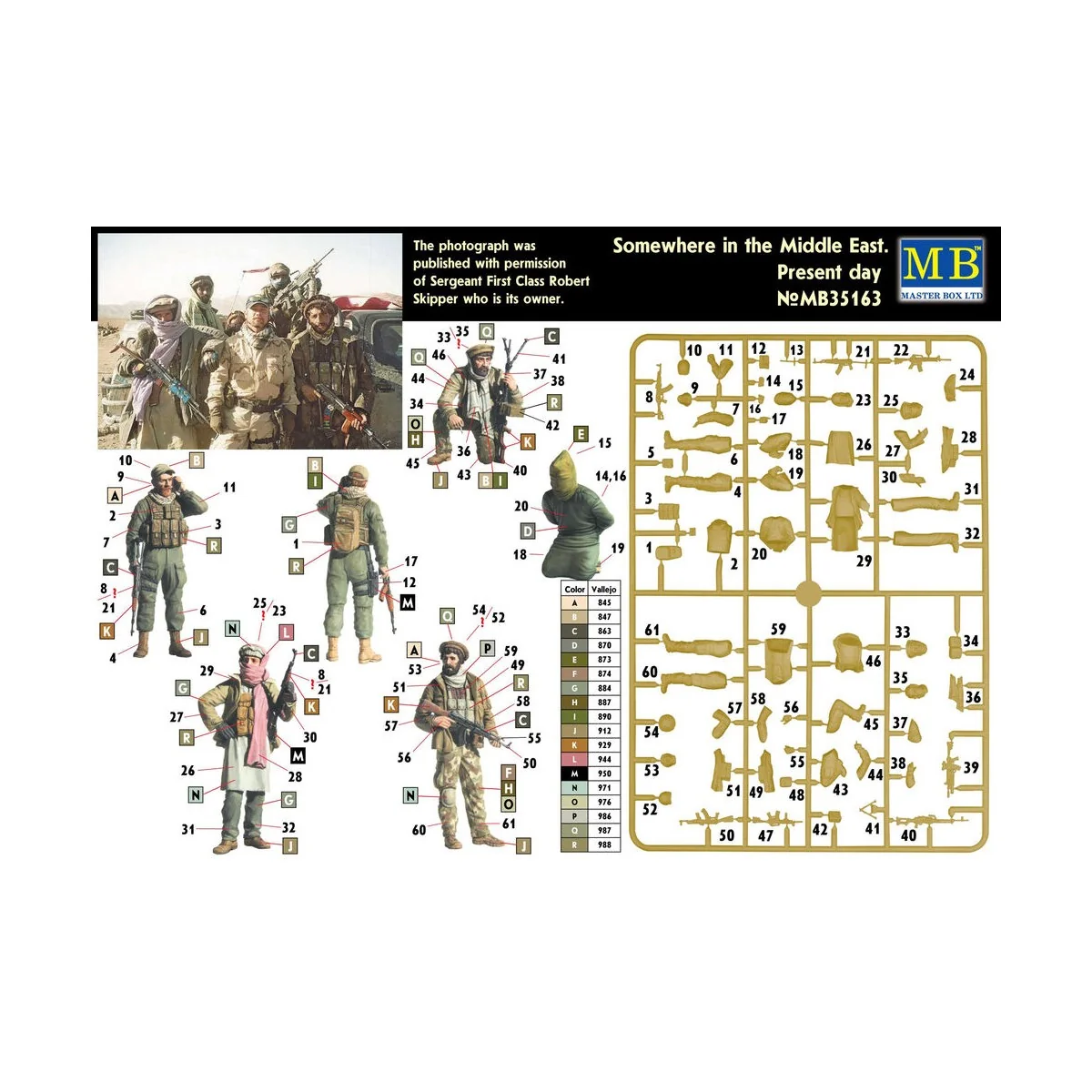 Somewhere in the Middle East.Present day, 1/35 - Master Box Ltd. 35163 Somewhere in the Middle East.Present day, 1/35 - Master Box Ltd. 35163