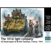 101th light company.US paratroopers and British tankmen, 1/35 - Mas... 101th light company.US paratroopers and British tankmen, 1/35 - Mas...