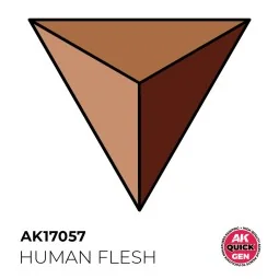 HUMAN FLESH 18 ml - QUICK GEN - AK Interactive AK17057