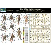 101th light company.US paratroopers and British tankmen, 1/35 - Mas... 101th light company.US paratroopers and British tankmen, 1/35 - Mas...