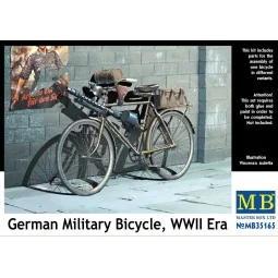 German military bicycle, WWII Era, 1/35 - Master Box Ltd. 35165