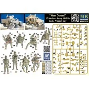 Man Down! U.S. Modern Army, Middle east, 1/35 - Master Box Ltd. 35170 Man Down! U.S. Modern Army, Middle east, 1/35 - Master Box Ltd. 35170