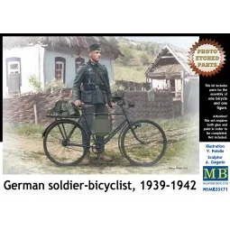 German soldier-bicyclist, 1939-1942, 1/35 - Master Box Ltd. 35171