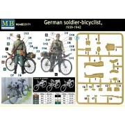 German soldier-bicyclist, 1939-1942, 1/35 - Master Box Ltd. 35171 German soldier-bicyclist, 1939-1942, 1/35 - Master Box Ltd. 35171