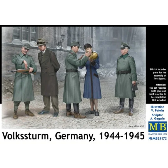 Volkssturm Germany, 1944-1945, 1/35 - Master Box Ltd. 35172