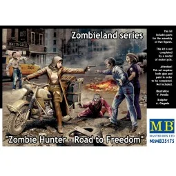 Zombie Hunter-Road to Freedom.Zombieland - Master Box Ltd. 35175