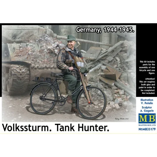 Volkssturm.Tank Hunter, 1944-1945, 1/35 - Master Box Ltd. 35179