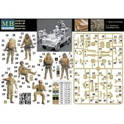 Modern UK infantrymen, present day, 1/35 - Master Box Ltd. 35180