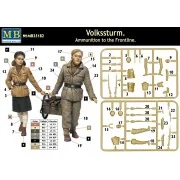 Volkssturm. Ammunition to the Frontline, 1/35 - Master Box Ltd. 35182