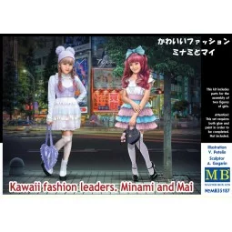 Kawaii fashion leaders.Minami and Mai, 1/35 - Master Box Ltd. 35187