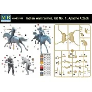 Apache Attack, Indian Wars Series, kit No1, 1/35 - Master Box Ltd. ...