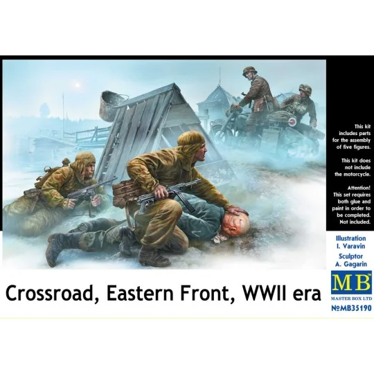 Crossroad,Eastern Front, WWII era - Master Box Ltd. 35190