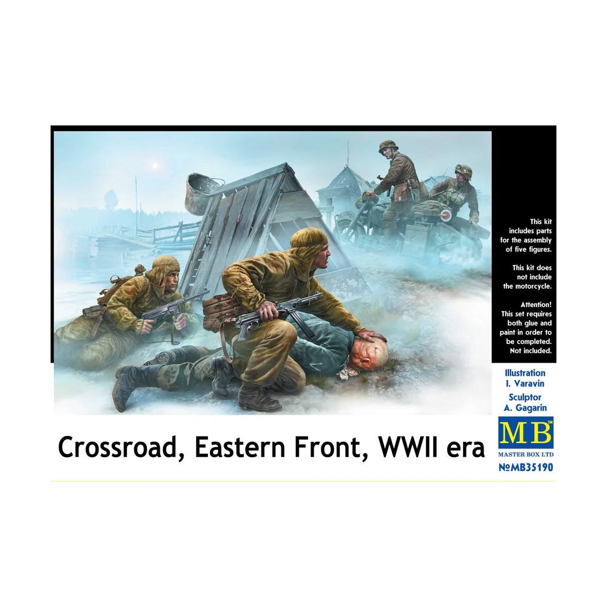 Crossroad,Eastern Front, WWII era - Master Box Ltd. 35190