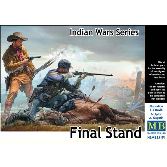 Final Stand, Indian Wars Series, 1/35 - Master Box Ltd. 35191