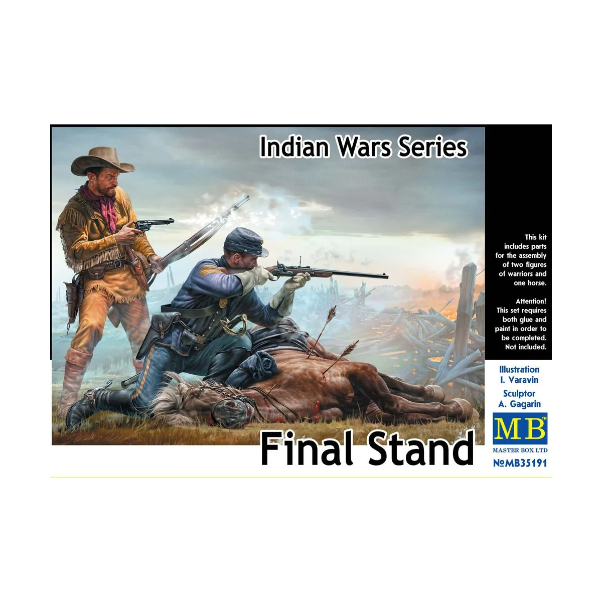 Final Stand, Indian Wars Series, 1/35 - Master Box Ltd. 35191