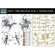 Tomahawk Charge.Indian Wars Series, kit No.2 - Master Box Ltd. 35192