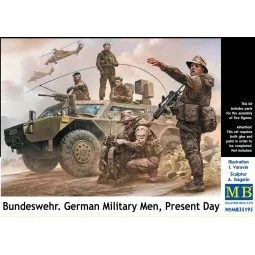 Bundeswehr, German military men, Present day, 1/35 - Master Box Ltd...