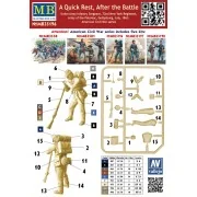 A Quick Rest.After the Battle,UnionArmy Infantry Sergeant,72nd New ...