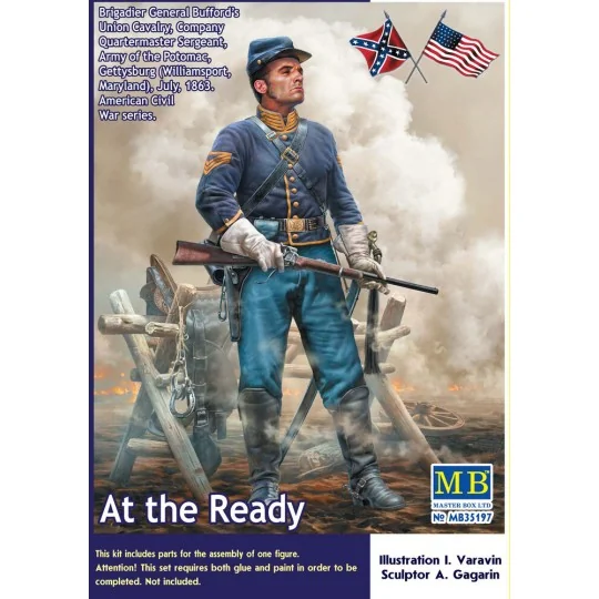 At the Ready Brigadier General Bufford's Union Cavalr, 1/35 - Maste...