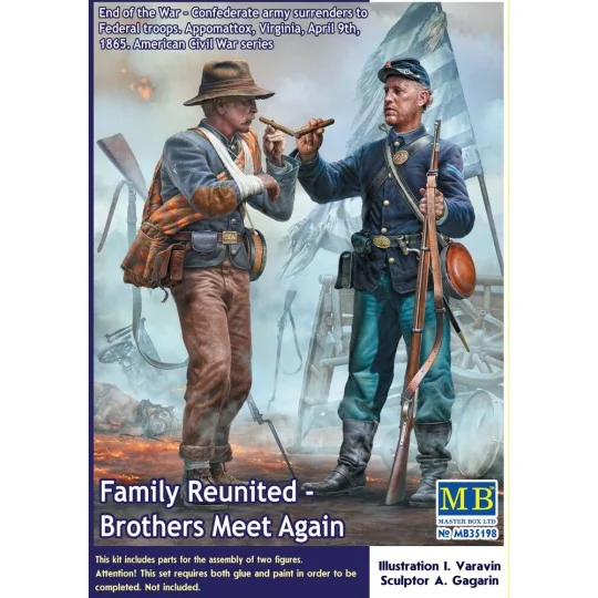 Family Reunited-Brothers Meet Again, 1/35 - Master Box Ltd. 35198 Family Reunited-Brothers Meet Again, 1/35 - Master Box Ltd. 35198