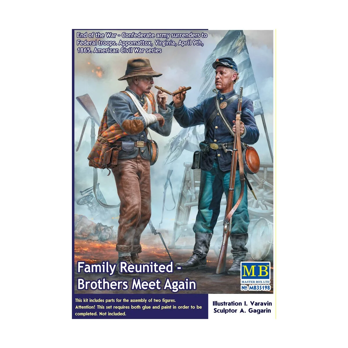 Family Reunited-Brothers Meet Again, 1/35 - Master Box Ltd. 35198 Family Reunited-Brothers Meet Again, 1/35 - Master Box Ltd. 35198