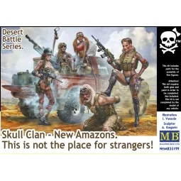 Desert Battle Series. Skull Clan - New Amazons - Master Box Ltd. 35199