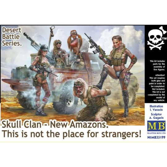 Desert Battle Series. Skull Clan - New Amazons - Master Box Ltd. 35199