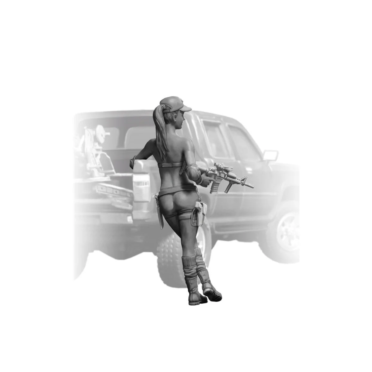 Desert Battle Series. Skull Clan - New Amazons, 1/35 - Master Box L...