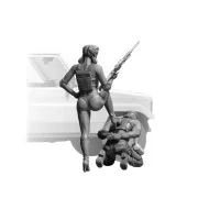 Desert Battle Series. Skull Clan - New Amazons, 1/35 - Master Box L...