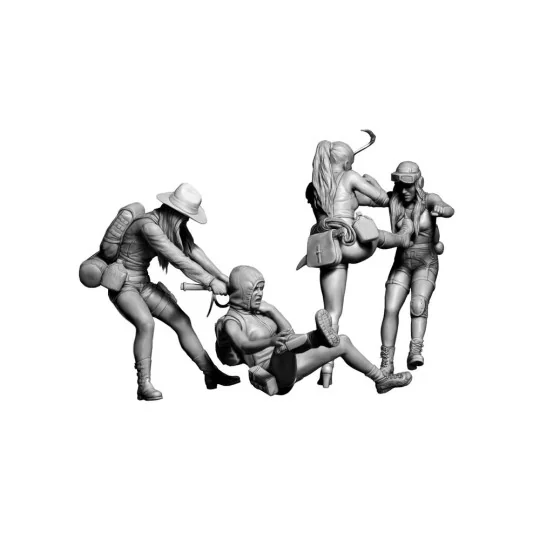 Desert Battle Series. Skull Clan-New Amazons, 1/35 - Master Box Ltd...