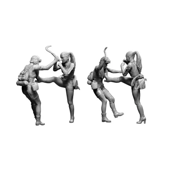 Desert Battle Series. Skull Clan-New Amazons, 1/35 - Master Box Ltd...