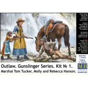 Outlow. Gunslinger series Kit No.1. Marshal Tom Tucker,Molly a.Rebe...