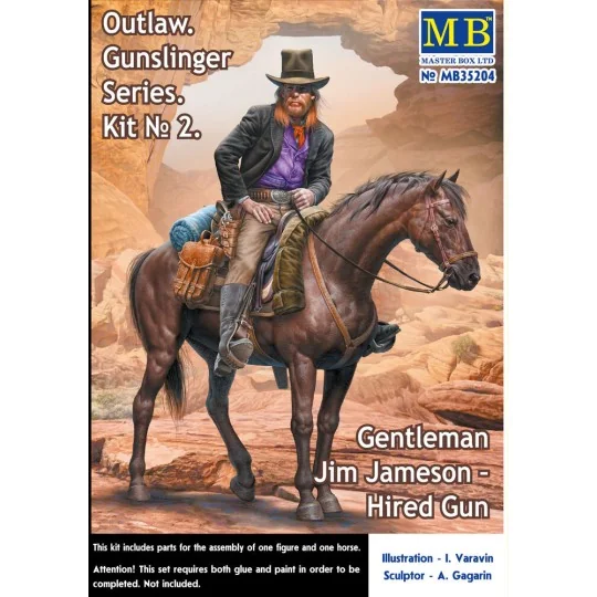 Outlow. Gunslinger series. Kit No.2. Gentleman Jim Jameson - Hired ...