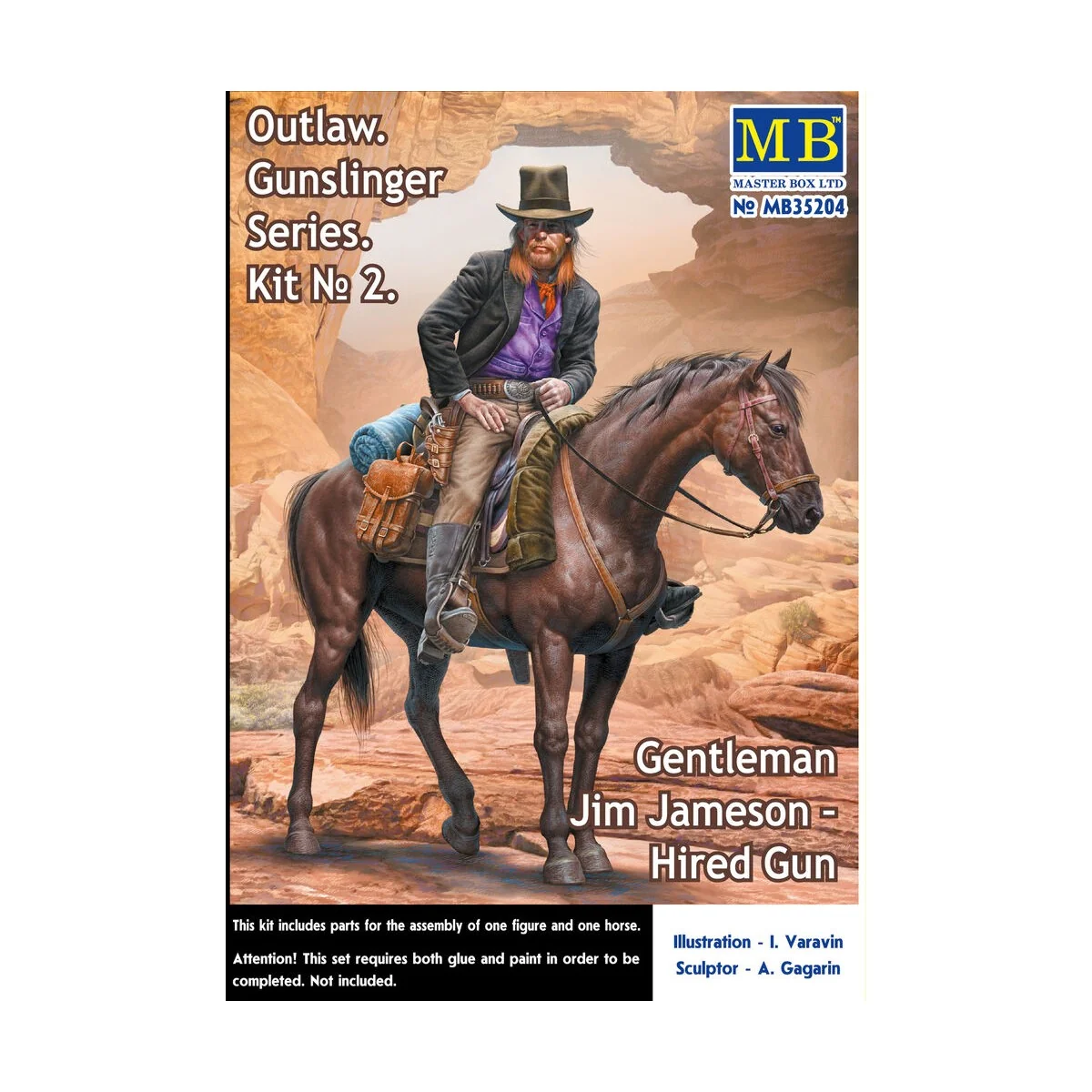 Outlow. Gunslinger series. Kit No.2. Gentleman Jim Jameson - Hired ...
