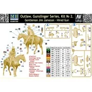 Outlow. Gunslinger series. Kit No.2. Gentleman Jim Jameson - Hired ...