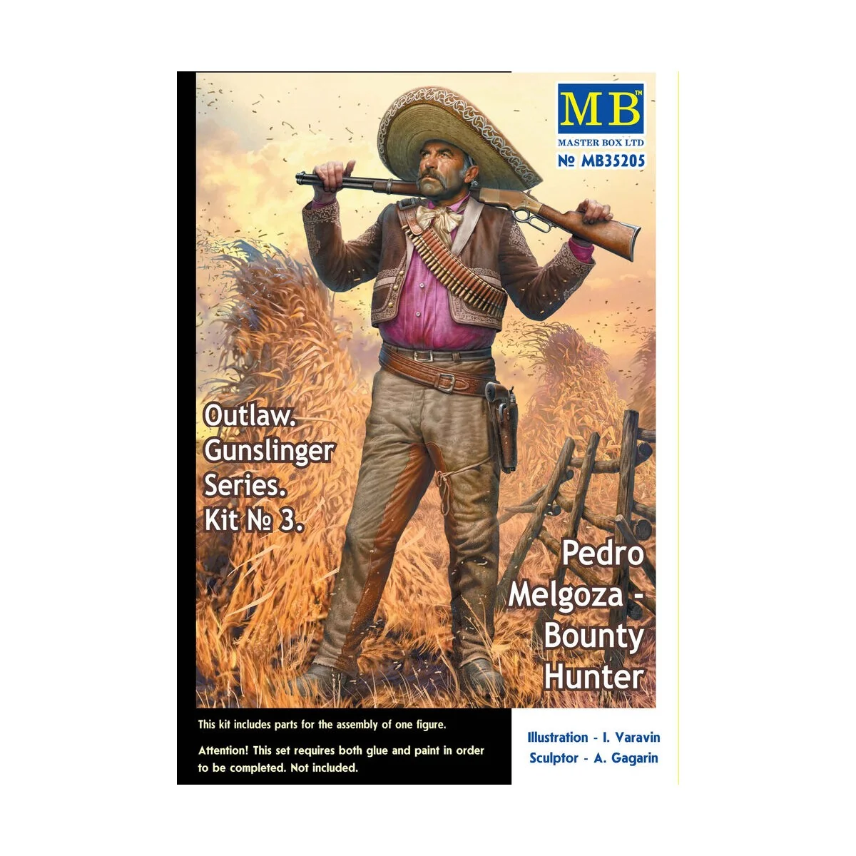 Outlow. Gunslinger series. Kit No.3. Pedro Melgoza - Bounty Hunter,... Outlow. Gunslinger series. Kit No.3. Pedro Melgoza - Bounty Hunter,...