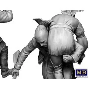 Wounded brother. Indian Wars series, XVIII century. Kit No. 2 - Mas...