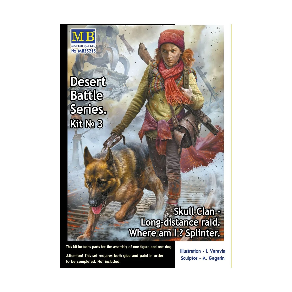 Long-distance raid. Kit No3. Where am I? Splinter, 1/35 - Master Bo...