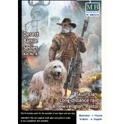 Long-distance raid. Kit No4. A new religion. Pasto - Master Box Ltd...