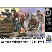 German military men, 1944-1945. Das Maschinengewehr ist dort! - Mas...