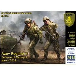 Russian-Ukrainian War series, Kit No 2.Azov Regiment, Defence of Ma...