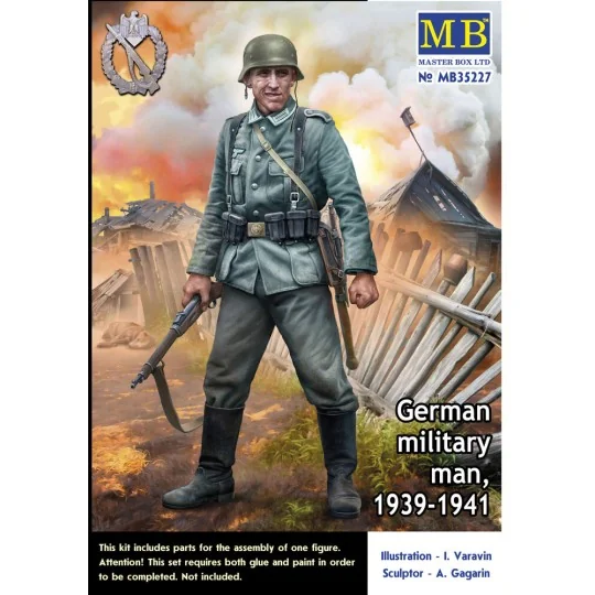 German military man, 1939-1941 - Master Box Ltd. 35227