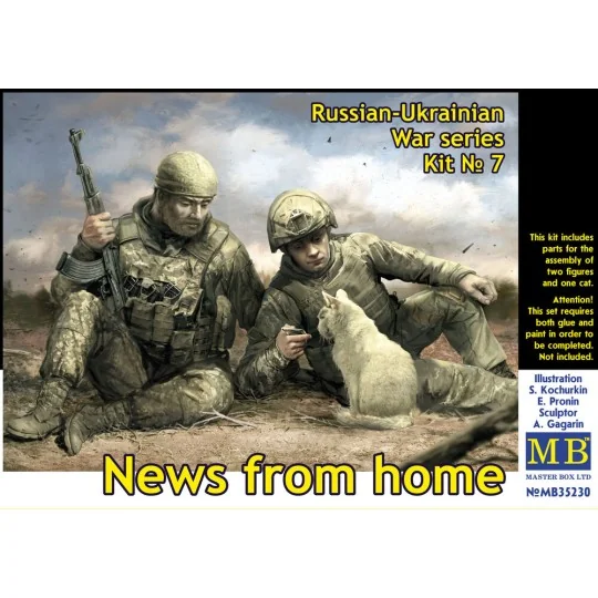 News from home. Russian-Ukrainian War series, kit No 7 - Master Box...